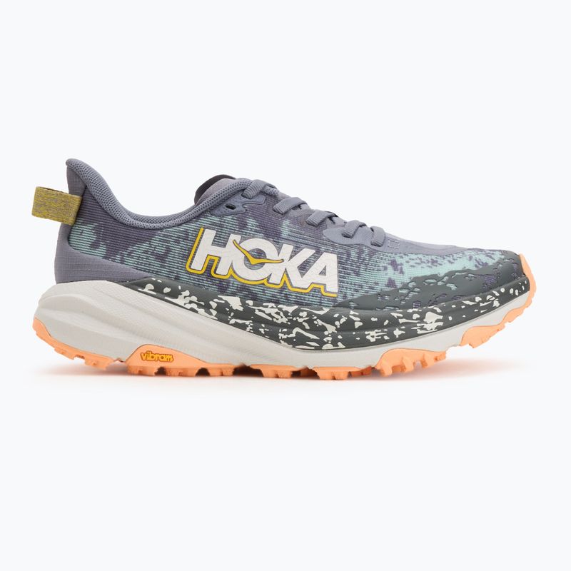 Scarpe da corsa da donna HOKA Speedgoat 6 grigio cielo/grigio cosmico 2