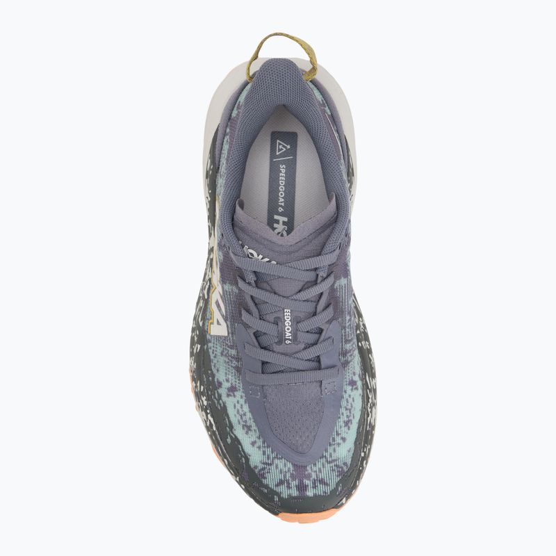 Scarpe da corsa da donna HOKA Speedgoat 6 grigio cielo/grigio cosmico 4