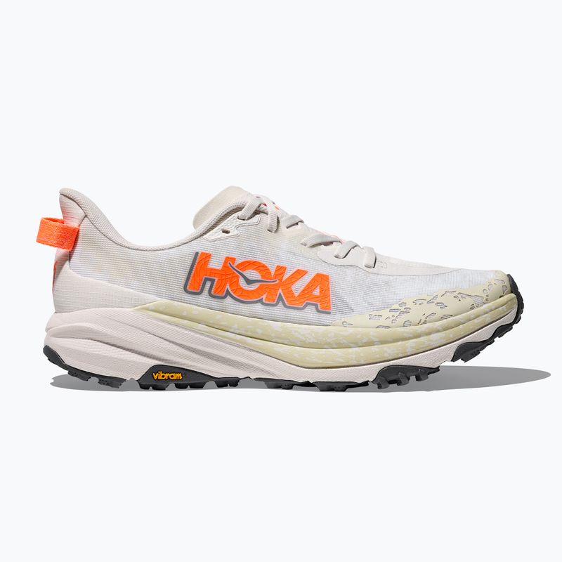Scarpe da corsa da uomo HOKA Speedgoat 6 Wide bianco/mandarino neon 2