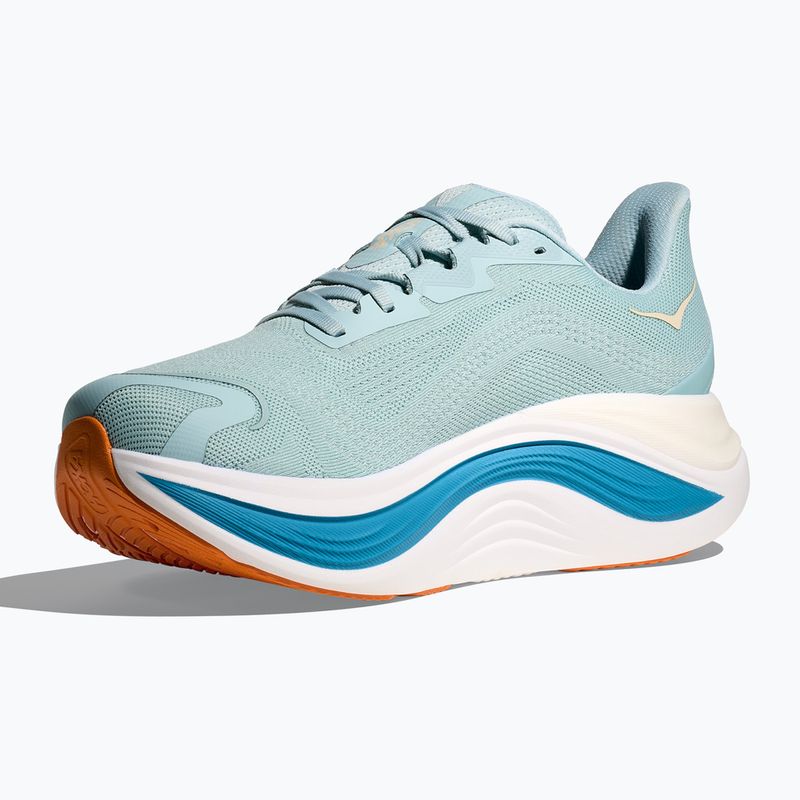 Scarpe da corsa da uomo HOKA Skyward X clear sea/alpine blue 11