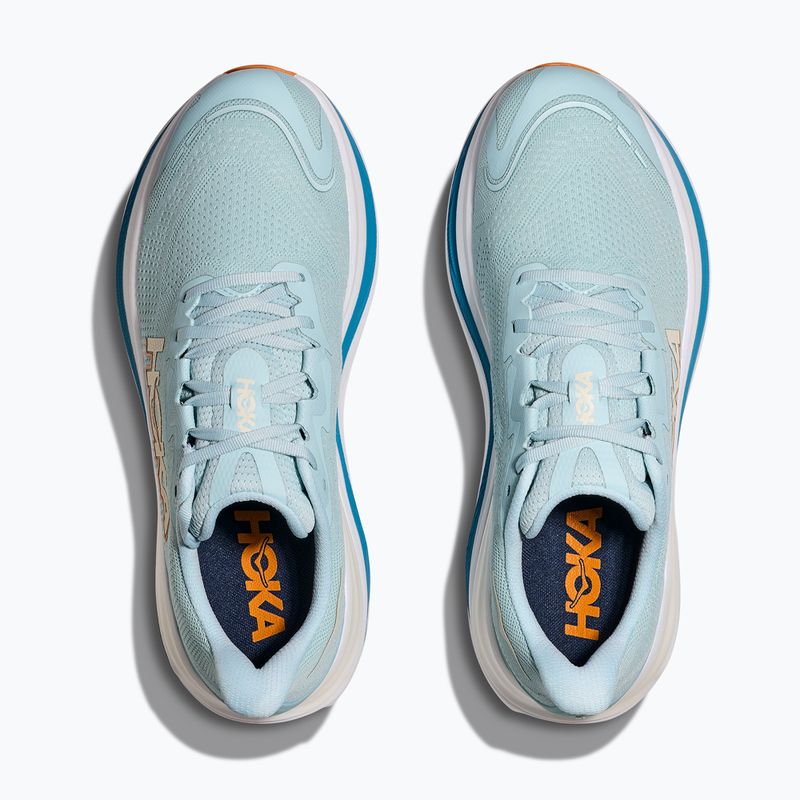 Scarpe da corsa da uomo HOKA Skyward X clear sea/alpine blue 15