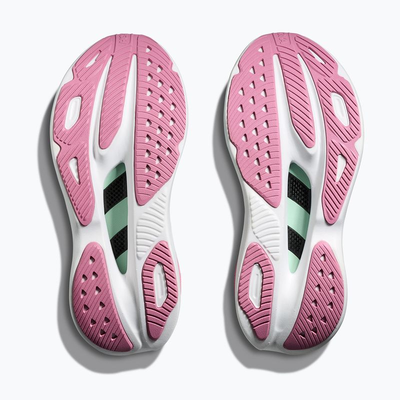 Scarpe da corsa da donna HOKA Skyward X giada/rosa secco 14