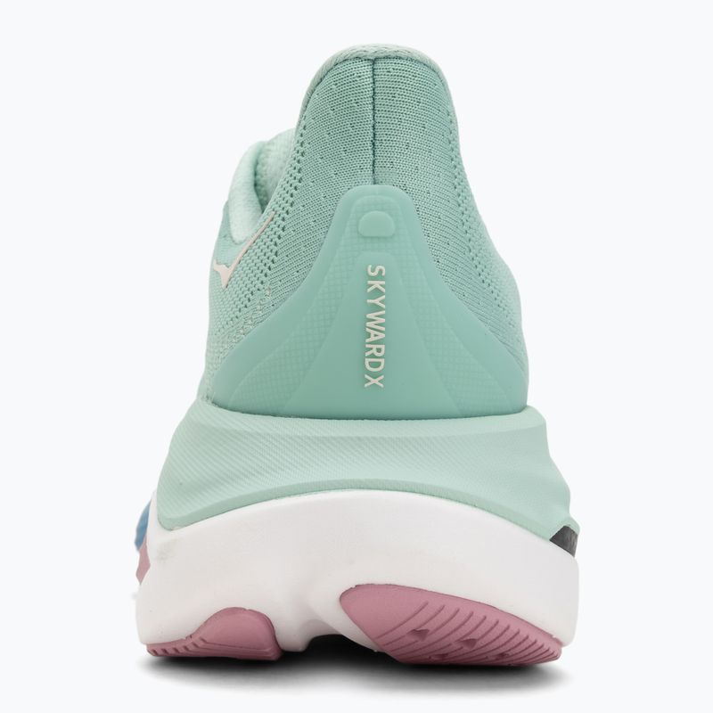 Scarpe da corsa da donna HOKA Skyward X giada/rosa secco 6