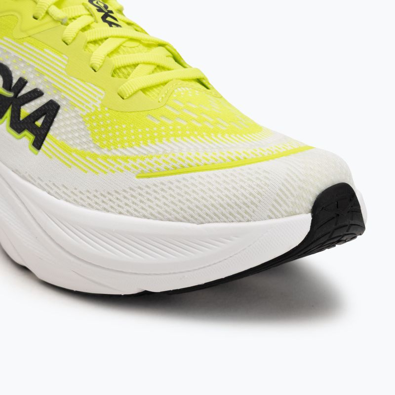 Scarpe da corsa da uomo HOKA Skyflow neon hoka citrus/neon white 7