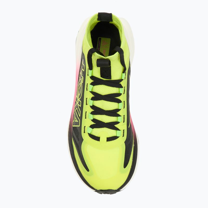 Scarpe da corsa da uomo HOKA Tecton X 3 neon hoka citrus/nero 5