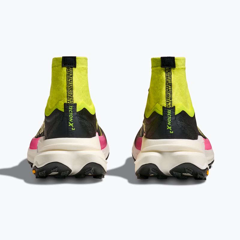 Scarpe da corsa da donna HOKA Tecton X 3 neon hoka citrus/nero 6