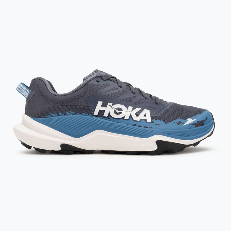 Scarpe da corsa da uomo HOKA Torrent 4 charcoal grey/foggy night 2