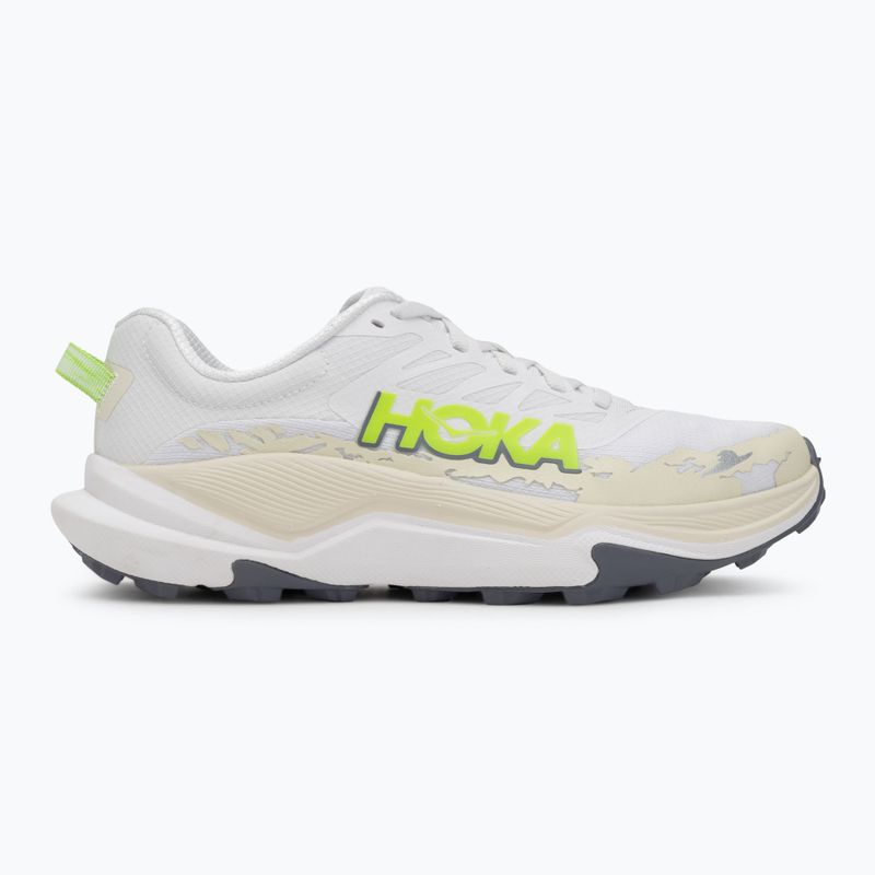 Scarpe da corsa da uomo HOKA Torrent 4 white/neon night 2
