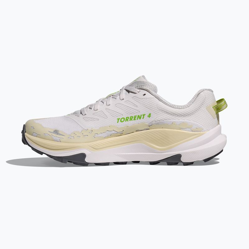 Scarpe da corsa da uomo HOKA Torrent 4 white/neon night 3
