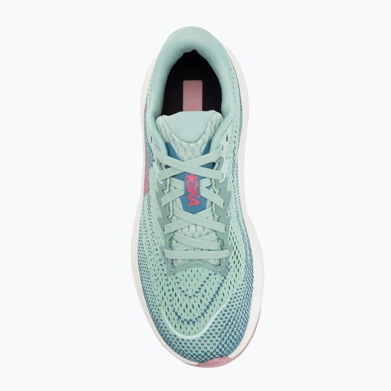 Scarpe da corsa da donna HOKA Rincon 4 giada/blu alpino 5