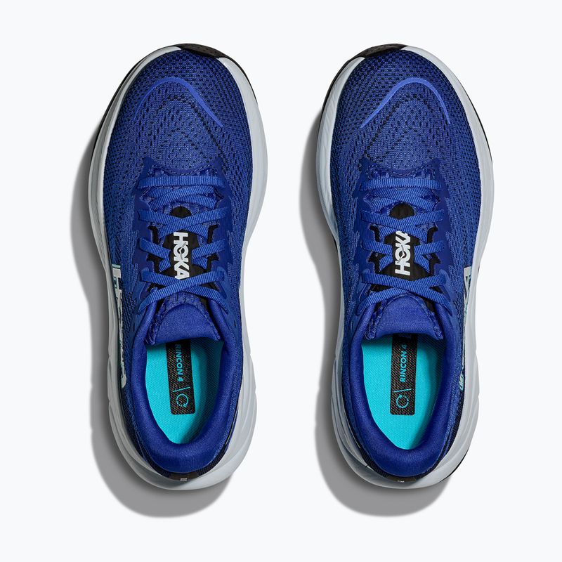 Scarpe da corsa da donna HOKA Rincon 4 ultramarine/nero 8