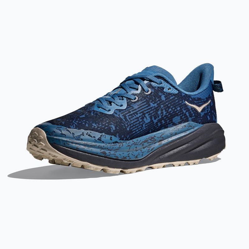 Scarpe da corsa da uomo HOKA Speedgoat 6 GTX foggy night/charcoal grey 4
