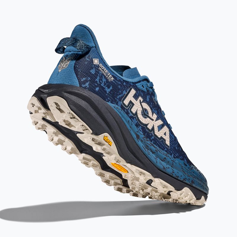 Scarpe da corsa da uomo HOKA Speedgoat 6 GTX foggy night/charcoal grey 5