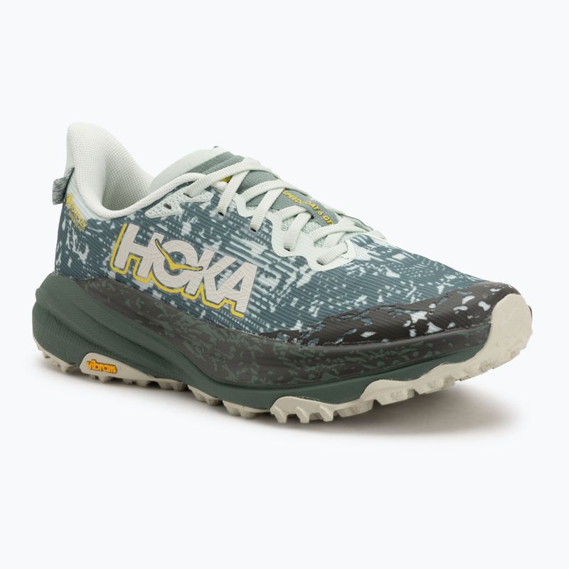 Scarpe da corsa da uomo HOKA Speedgoat 6 GTX sea flass/fern