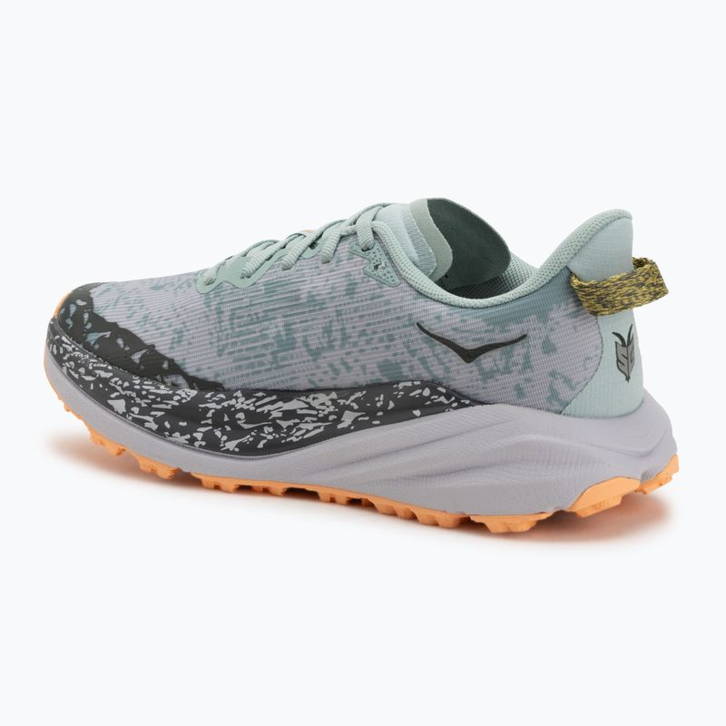 Scarpe da corsa da donna HOKA Speedgoat 6 GTX giada/grigio cenere 3