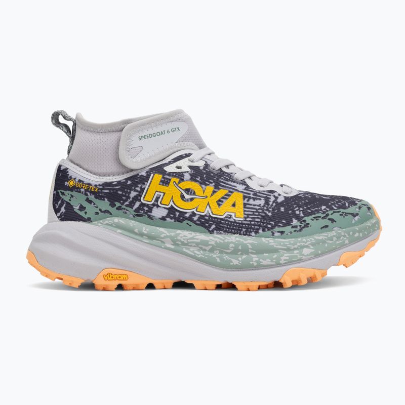 Scarpe da corsa da donna HOKA Speedgoat 6 MID GTX asteroid/cosmic grey 2