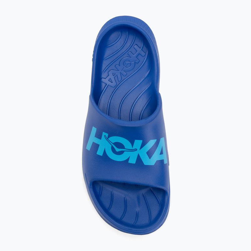 Ciabatte HOKA Ora Athletic Slide ultramarine/skyward blue 5
