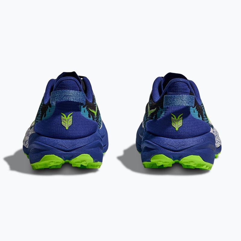 Scarpe da corsa per bambini HOKA Speedgoat 6 night sky/neon lime 6