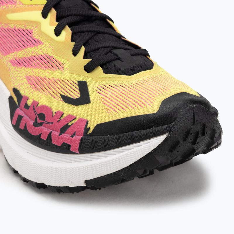 Scarpe da corsa da uomo Hoka Mafate X neon hoka citrus/neon rose 7