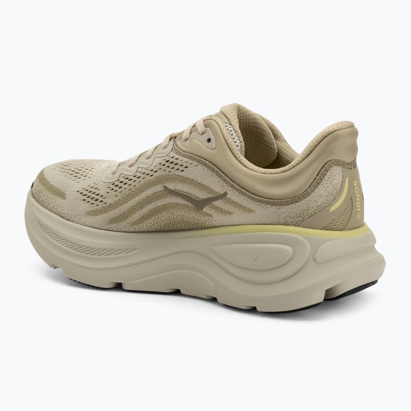 Scarpe da corsa da uomo HOKA Bondi 9 erba/fungo ostrica 3