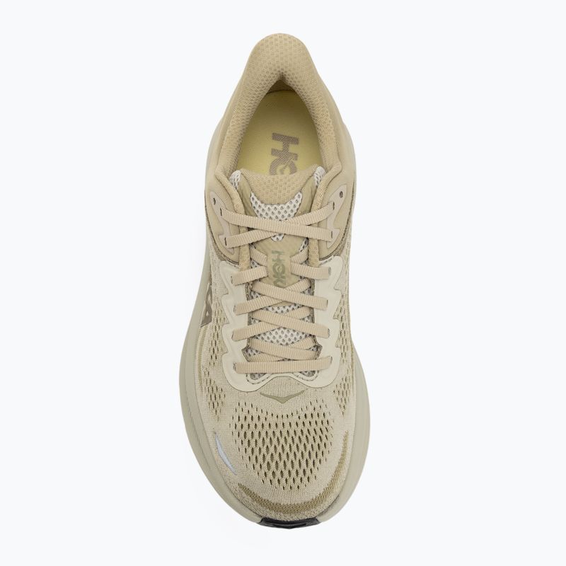 Scarpe da corsa da uomo HOKA Bondi 9 erba/fungo ostrica 5
