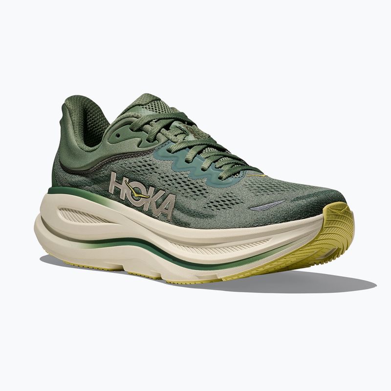 HOKA Bondi 9 scarpe da corsa da uomo succulente/di felce