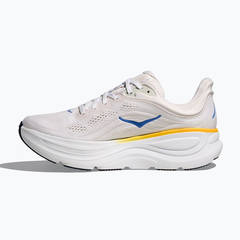 Scarpe da corsa da uomo HOKA Bondi 9 bianco/grout 3