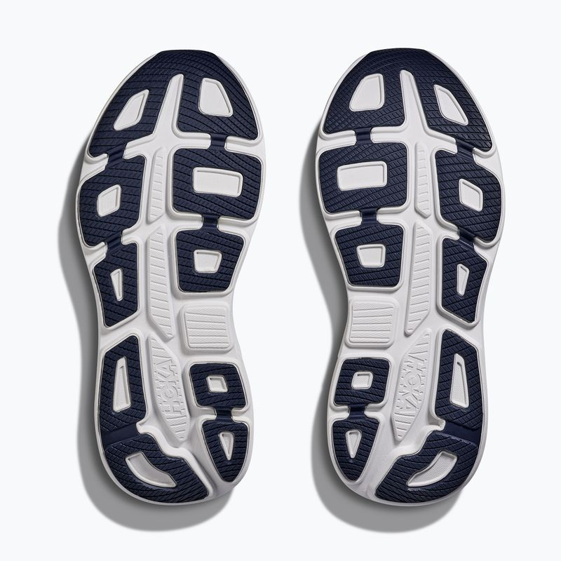 Scarpe da corsa da uomo HOKA Bondi 9 bianco/grout 7