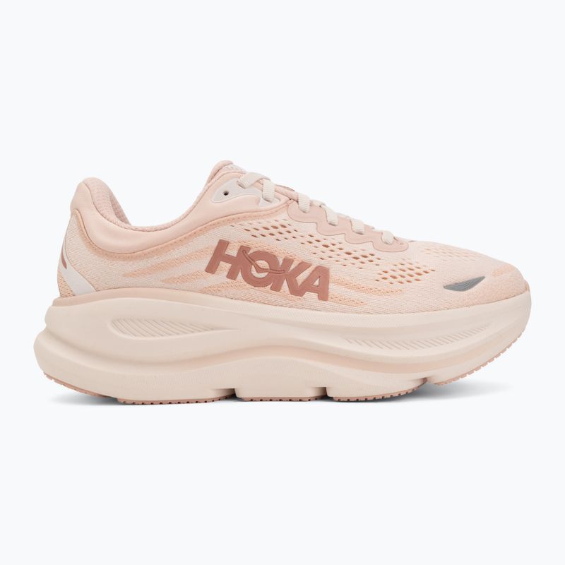 Scarpe da corsa donna Hoka Bondi 9 rose latte/rose cream 2