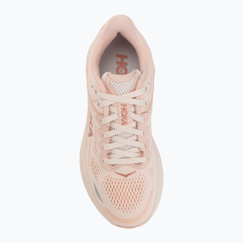 Scarpe da corsa donna Hoka Bondi 9 rose latte/rose cream 5