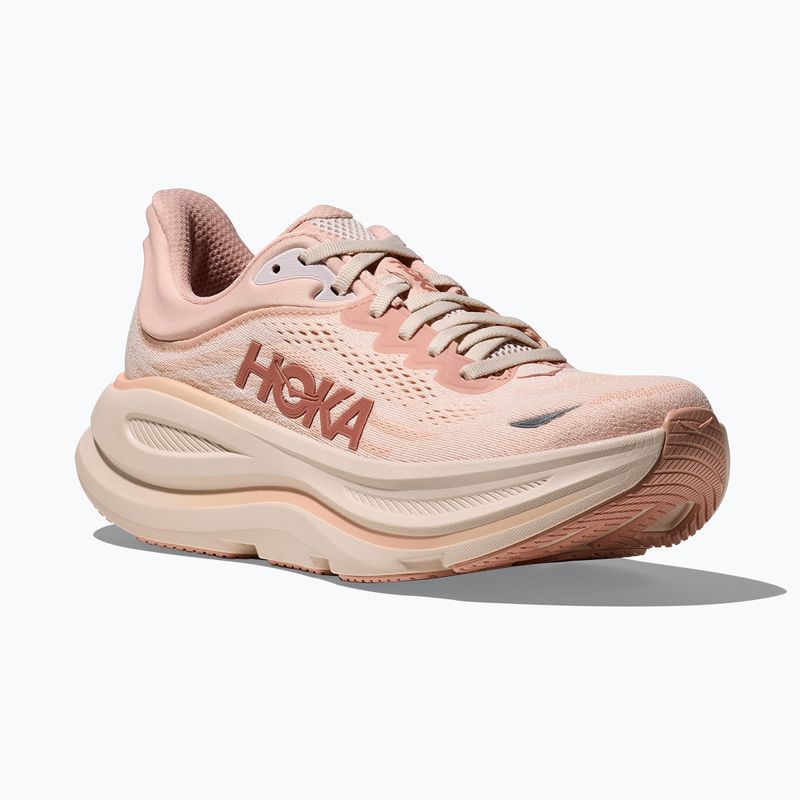 Scarpe da corsa donna Hoka Bondi 9 rose latte/rose cream