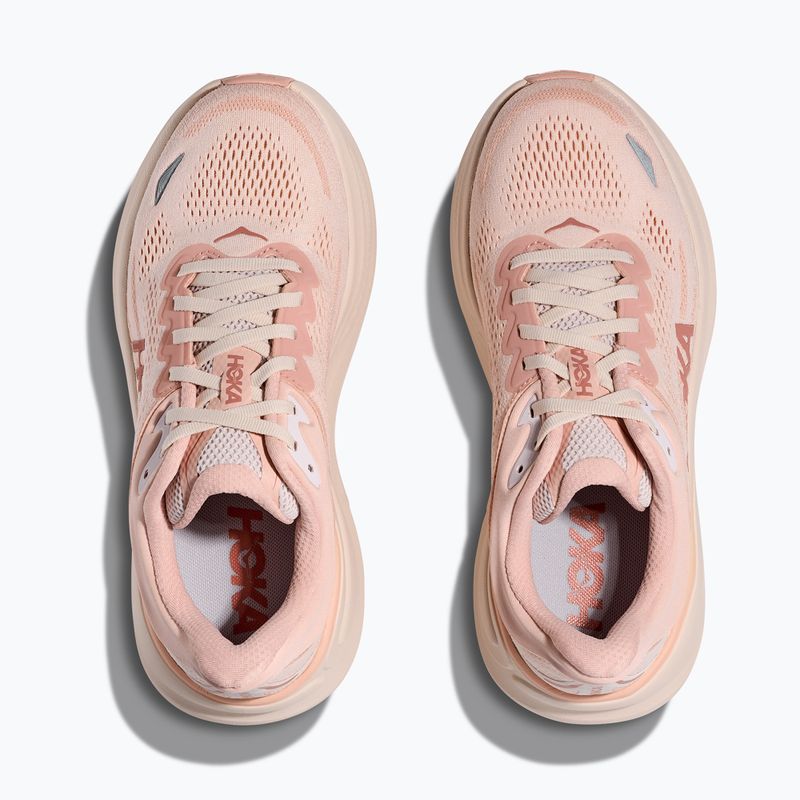 Scarpe da corsa donna Hoka Bondi 9 rose latte/rose cream 8