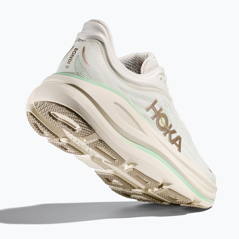 Scarpe da corsa da donna HOKA Bondi 9 sale tartufo/vetro di mare 5