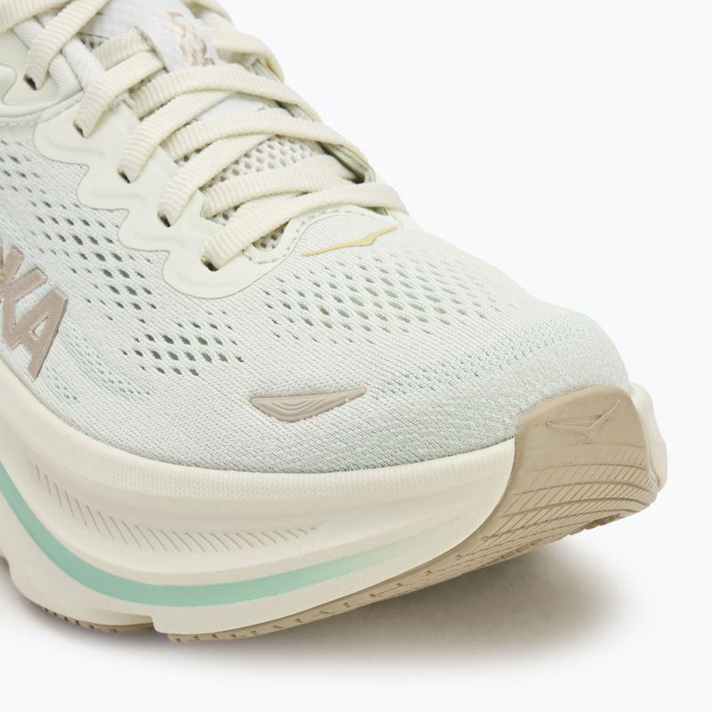 Scarpe da corsa da donna HOKA Bondi 9 sale tartufo/vetro di mare 7
