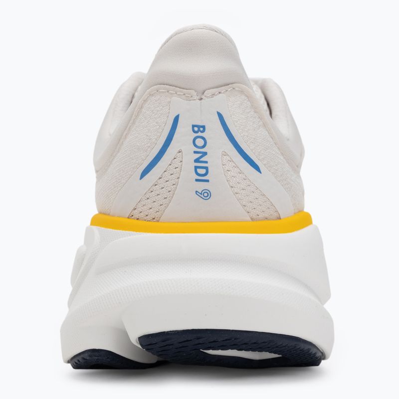 Scarpe da corsa da donna HOKA Bondi 9 bianco/grout 6
