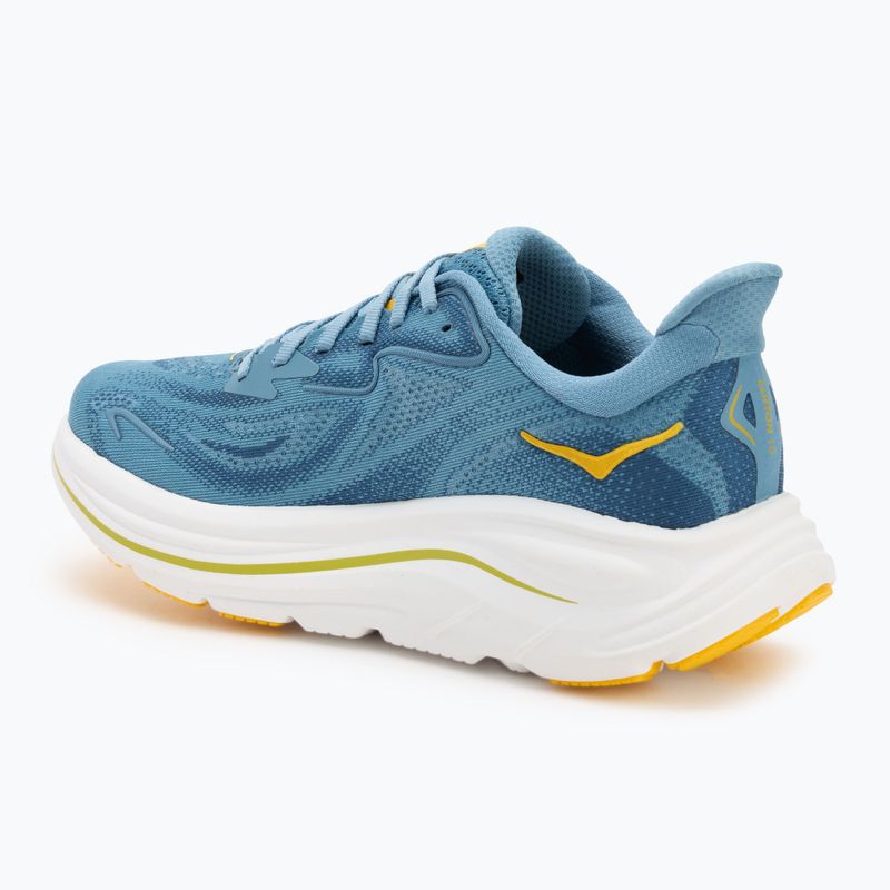 Scarpe da corsa da uomo HOKA Clifton 10 alpine blue/foggy night 3