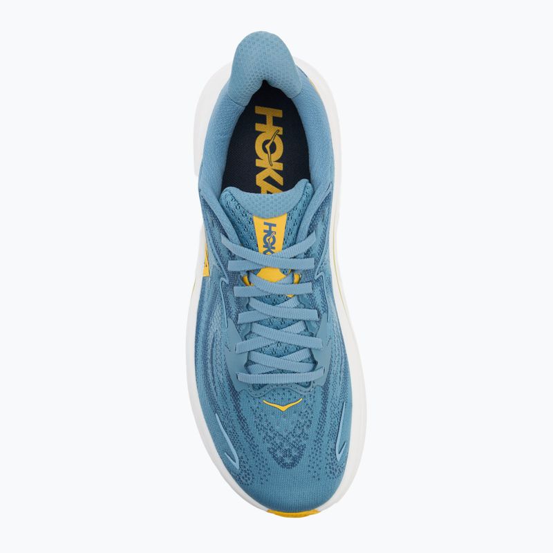 Scarpe da corsa da uomo HOKA Clifton 10 alpine blue/foggy night 5