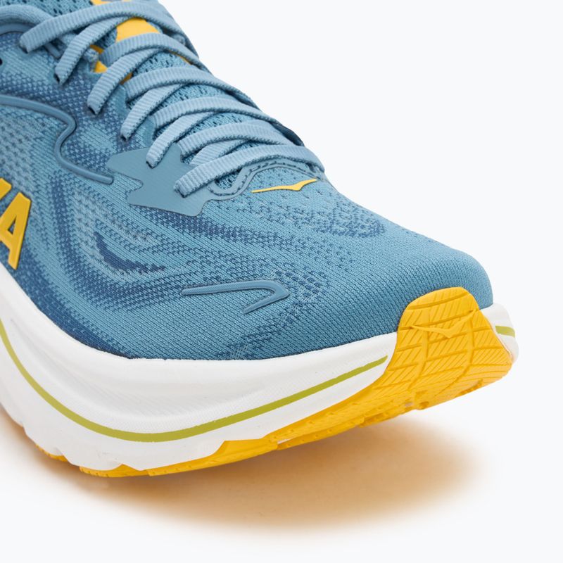 Scarpe da corsa da uomo HOKA Clifton 10 alpine blue/foggy night 7