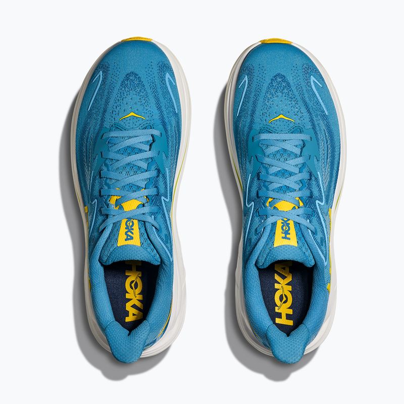 Scarpe da corsa da uomo HOKA Clifton 10 alpine blue/foggy night 8