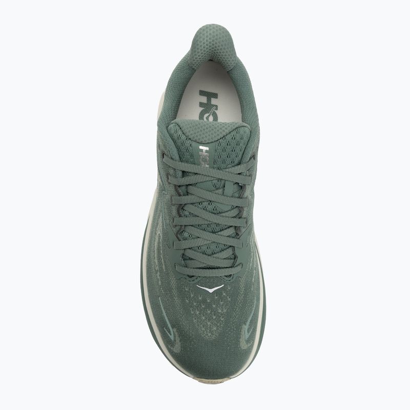 Scarpe da corsa da uomo HOKA Clifton 10 felce/sale tartufo 5