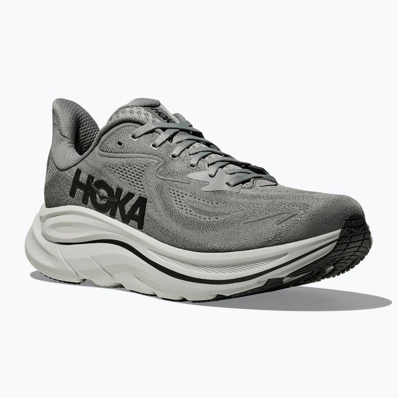 Scarpe da corsa uomo Hoka Clifton 10 galactic grey/asteroid