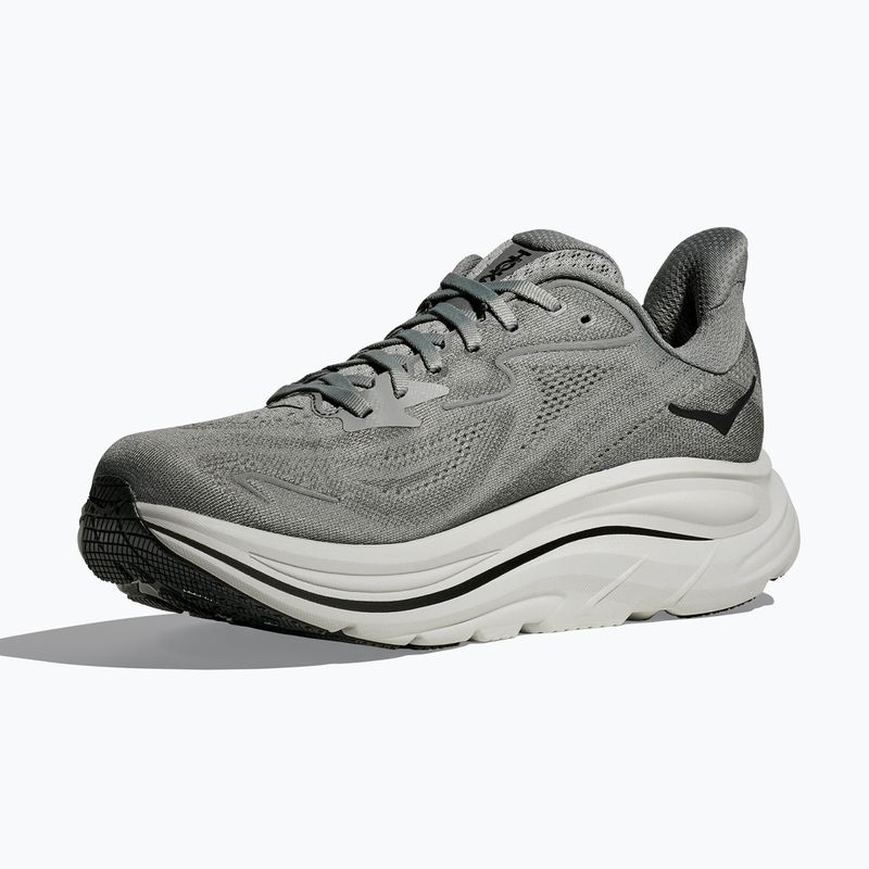Scarpe da corsa uomo Hoka Clifton 10 galactic grey/asteroid 4