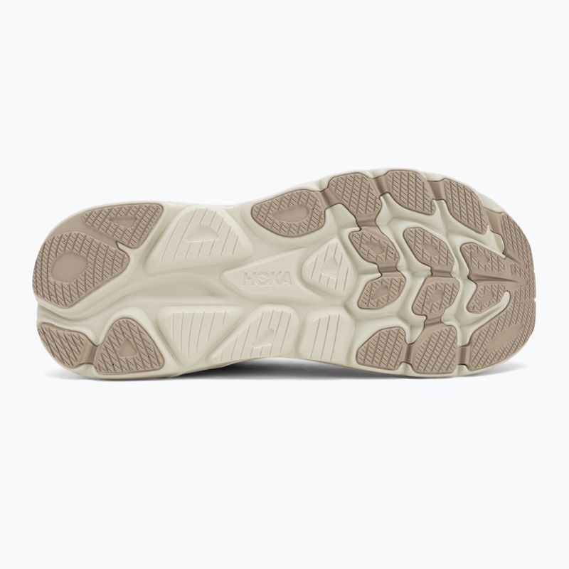 Scarpe da corsa da uomo HOKA Clifton 10 raw linen/stone 4