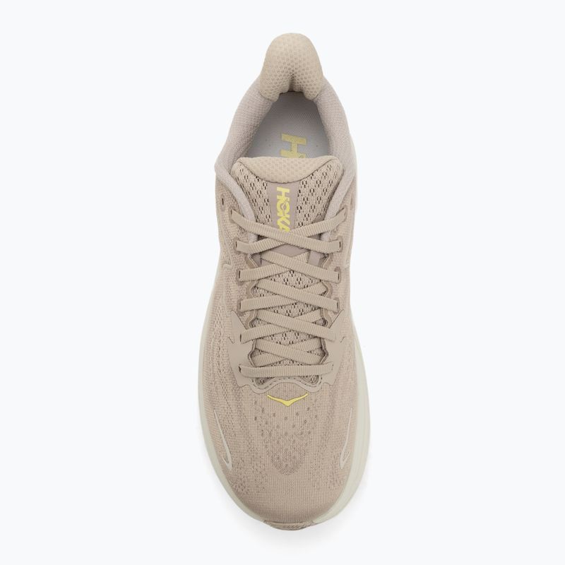 Scarpe da corsa da uomo HOKA Clifton 10 raw linen/stone 5