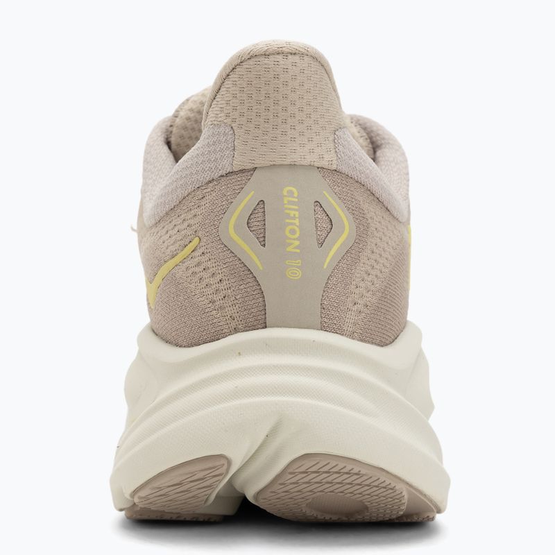 Scarpe da corsa da uomo HOKA Clifton 10 raw linen/stone 6