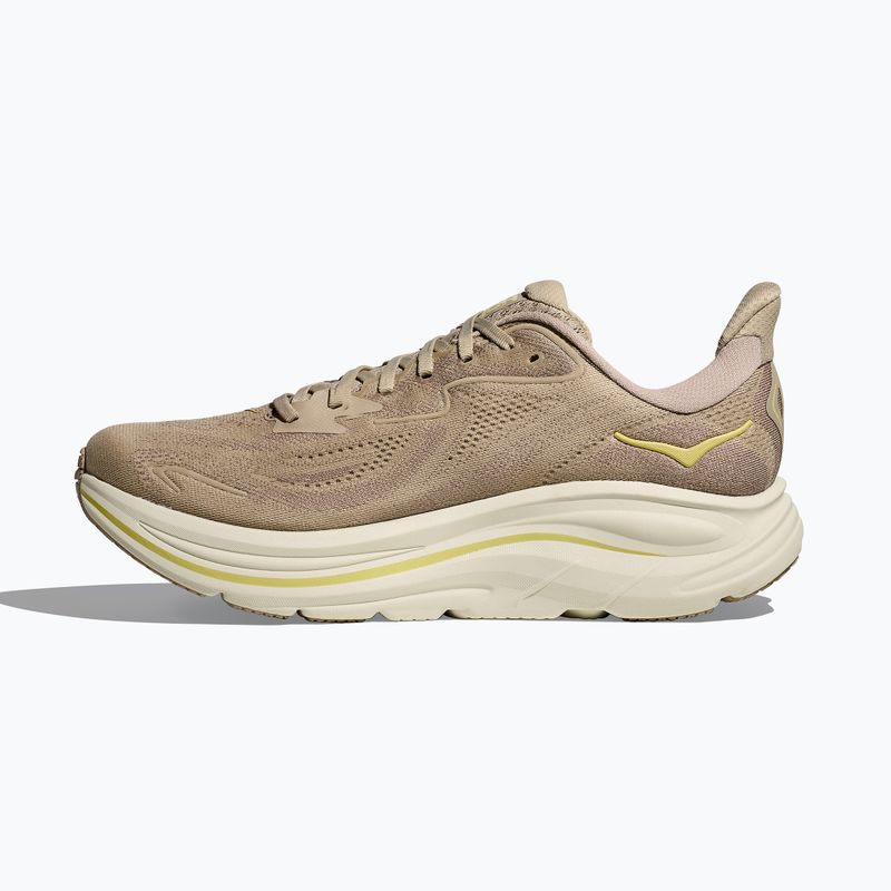Scarpe da corsa da uomo HOKA Clifton 10 raw linen/stone 3