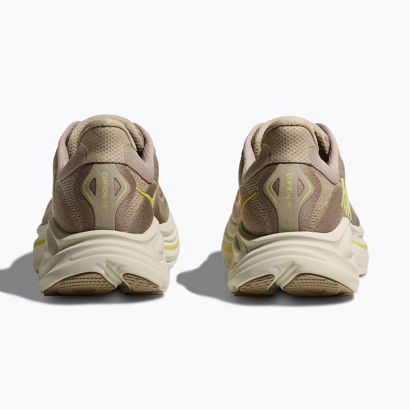 Scarpe da corsa da uomo HOKA Clifton 10 raw linen/stone 6