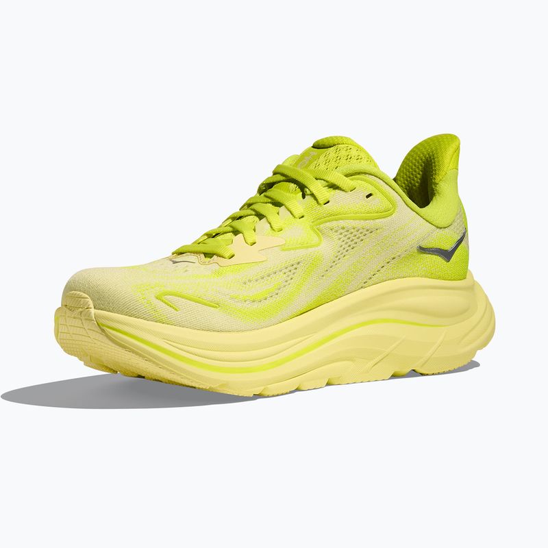 Scarpe da corsa da donna HOKA Clifton 10 neon hoka citrus/sunlight 4