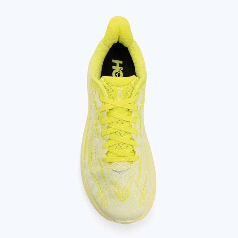Scarpe da corsa da donna HOKA Clifton 10 neon hoka citrus/sunlight 5