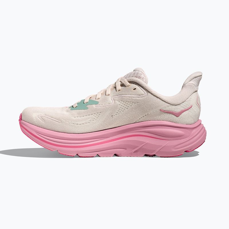 Scarpe da corsa da donna HOKA Clifton 10 rosa crema/rosa secco 3